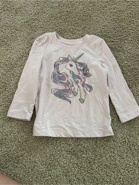 Cat & Jack 2T Unicorn Longsleeve